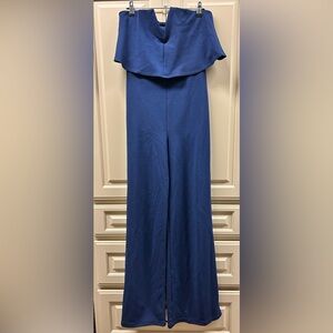 Lulus strapless jumpsuit